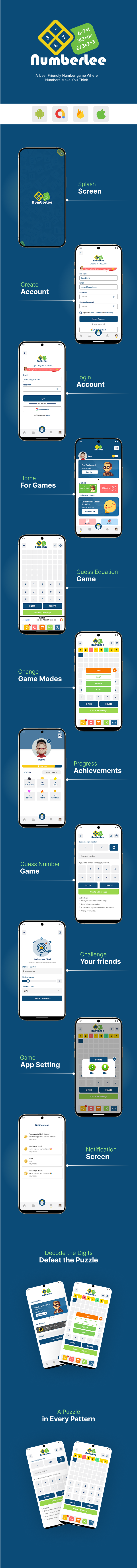 Numberlee – React Native Number Game App with Clean UI - 4